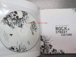 Rock &amp; Street Culture - Design parts sourcebook - A Collection of images for Artists and Designers (Includes CD-ROM) -erilaisia valmiita kuvioita tatuointeihin,