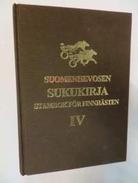Suomenhevosen sukukirja IV Tammat + CD 822 oriin jälkeläistiedot