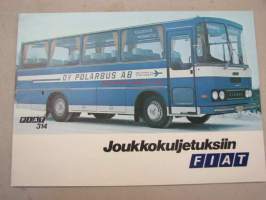 Fiat 314, 90 NC, 55 NC linja-auto -myyntiesite