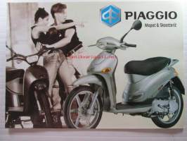 Piaggio mopot &amp; skootterit - Moottoripyörä myyntiesite