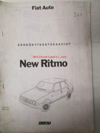 Fiat sähkökytkentäkaaviot New Ritmo
