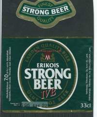 Lahden Erikois Strong Beer IV B   -  olutetiketti