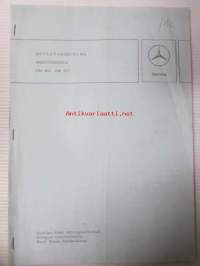 Mercedes-Benz Koulutusohjelma moottoreista OM 402, OM 403 - Vihkossa ote korjaamokäsikirjasta, katso kuvista sisältö tarkemmin
