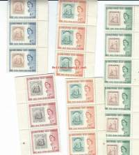 St Christopher Nevis Anguilla  postituoreita merkkejä n 40 kpl:n erä - postimerkki