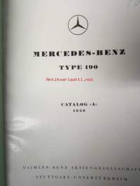 Mercedes-Benz typ 190 Catalog A