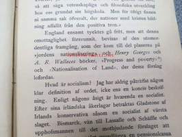 Den Moderna Scialismen af Emile de Laveleye -ruotsiksi kääntänyt Erik Thyselius