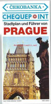 Prague Stadsplan 1983 - kartta