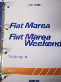 Fiat Marea / Marea Weekend Workshop Manual Volume 4 - Korjaamokäsikirja