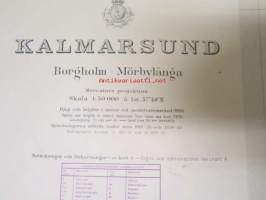 Kalmarsund Borgholm - Mörbylånga - Merikartta