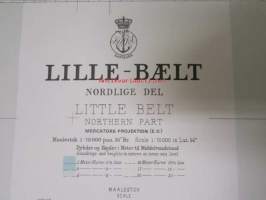 Lille-Bælt Nordlige Del the Little Belt - Merikartta