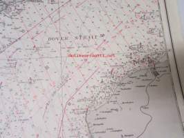 Approaches to Dover Strait Fécamp to North Foreland, from British and French Government to Charts to 1956 - Merikartta