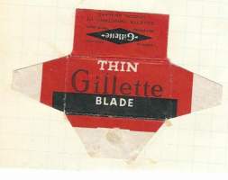 Thin Gillette  - partateräkääre