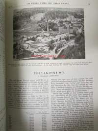 Finnish Paper and Timber Journal 1936 kuukausi raportit -sidottu vuosikerta