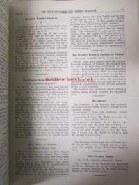 Finnish Paper and Timber Journal 1938 kuukausi raportit -sidottu vuosikerta