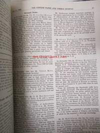 Finnish Paper and Timber Journal 1946 kuukausi raportit -sidottu vuosikerta
