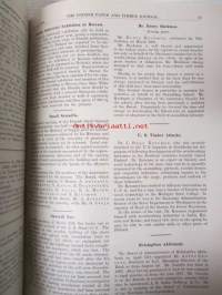 Finnish Paper and Timber Journal 1946 kuukausi raportit -sidottu vuosikerta