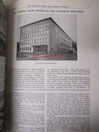 Finnish Paper and Timber Journal 1947 kuukausi raportit -sidottu vuosikerta