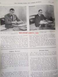 Finnish Paper and Timber Journal 1948 kuukausi raportit -sidottu vuosikerta