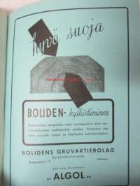 Suomen Paperi- ja Puutavaralehti / Pappers- och trävarutidskrift för Finland / The finnish paper and timber journal 1945, paperiteollisuuden ja puutavara-alan
