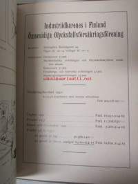 Olycksfallsskyddet 1931 / Tapaturmasuojelu -sidottu vuosikerta -annual volume
