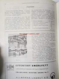 Teknikervärlden 1935 -sidottu vuosikerta
