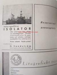 Teknikervärlden 1944-45 -sidottu vuosikerta