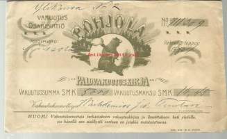 Pohjola Vakuutus Oy  - firmakuori - 1921
