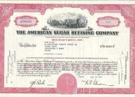 The American Sugar Refining Co, 1957