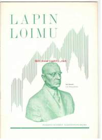 Lapin Loimu no 4-5 1955 Pohjois-Suomen yliopistonumero