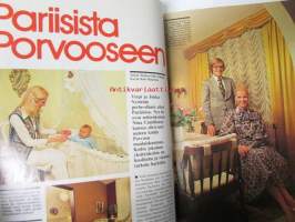 Avotakka 1975 nr 1 sis. mm. seur. artikkelit / kuvat / mainokset; Yksiössä ei ole aina ahdasta - Heidi Anja ja Kalevi Wallius, Millainen lattia, Virpi...
