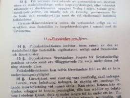 Reglemente för Helsingfors stads Folkskolor 1928