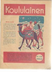 Koululainen 1952 nr 4 (10) Joululehti