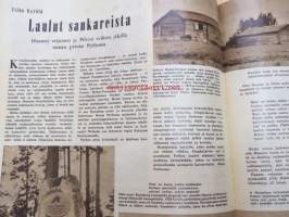 Suomen Kuvalehti 1956 nr 46, 17.11.1956, sis. mm. seur. artikkelit / kuvat / mainokset; Reima-Pukine Reilon, Vitapointe, Jalostaja (sinappilasi &amp; -tuoppi), Philips