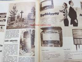 Suomen Kuvalehti 1956 nr 46, 17.11.1956, sis. mm. seur. artikkelit / kuvat / mainokset; Reima-Pukine Reilon, Vitapointe, Jalostaja (sinappilasi &amp; -tuoppi), Philips