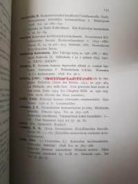 Luettelo ennen v. 1927 painetusta Kalevalaa koskevasta kirjallisuudesta / Bibliographie du Kalevala jusqu&#039;en 1926