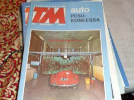 Tekniikan maailma 13/1966 elokuu auto pesukoneessa, Toyota Crown 2000, 105 pyrkii siviiliin, rakettimies kilpasilla
