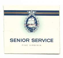 Senior Service -  tupakkaetiketti,