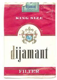 Dijamant -  tupakkaetiketti,