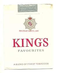 Kings  -  tupakkaetiketti,