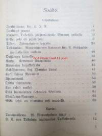 Turun Lehden Joulu-Albumi 1907 - Annettu lahjaksi Turun Lehden Tilaajille -joululehti, sis. mm. artikkelit; Orijärven kaivokset, Aittamäen karjakkokoulu, Kaksi