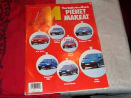 Tekniikan maailma 20/1994 pienet makeat vertailussa, Opel Corsa, Peugeot 106, Fiat Punto, Nissan Micra ym.