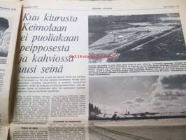 Wihurin Uutiset 1973 nr 2 (101.) Wihuri-yhtymän lehti asiakkailleen, sis. mm. seur. artikkelit / kuvat / mainokset; Auto -73 Messuhalli, Caterpillar sähkötrukit,