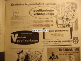 Suomen Kuvalehti 1950 nr 9 (kannessa Otaniemi on - teekkarikylä tehdään -aihe) 4.3.1950
