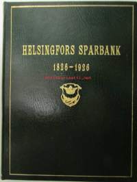Helsingfors Sparbank 1826-1926 - Kokonahkainen lahjasidos