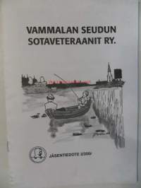 Vammalan Seudun Sotaveteraanit ry. Jäsentiedote 2/2001