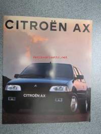 Citroën AX -myyntiesite