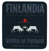 Finlandia   Vodka  26 1/3 Fl Oz - viinaetiketti