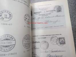Ahvenanmaa - postitoimipaikat ja leimat / Åland - postanstalter och stämplar / Aaland Isles  - post officies and their cancellations 1812-1982