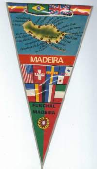 Madeira, Funchal Madeira - matkailuviiri  28x15 cm