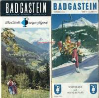 Badgastein Salzburg  Austria 1950-luku - matkailuesite 2 kpl
